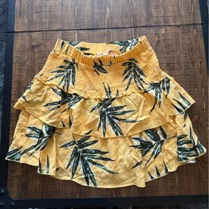 Miami Yellow and Black Skirt